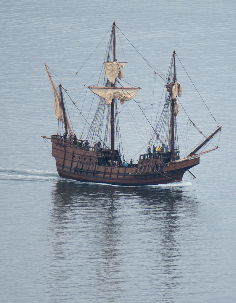 San Salvador - replica - similar appearance to Mayflower