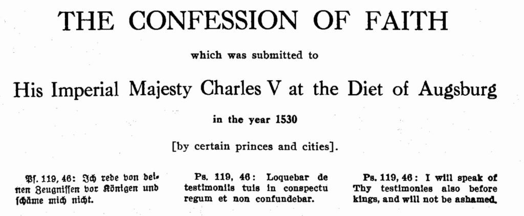 Augsburg Confession